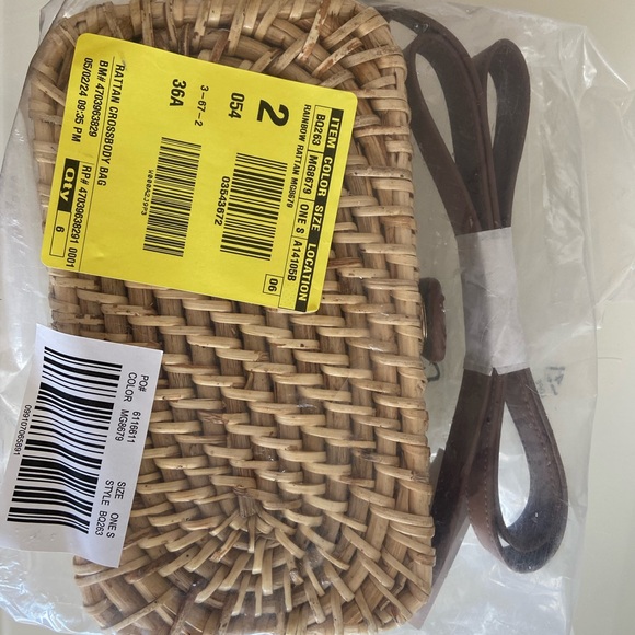 J crew rattan bag NWT - Picture 6 of 6